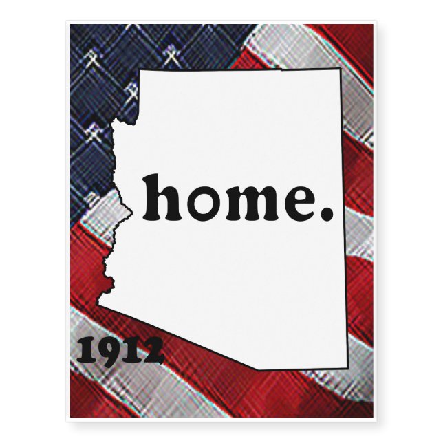 Home TShirt Temporary Tattoos (Front)