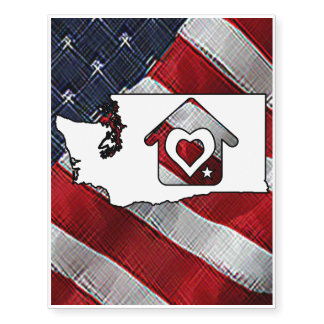 Home TShirt Temporary Tattoos