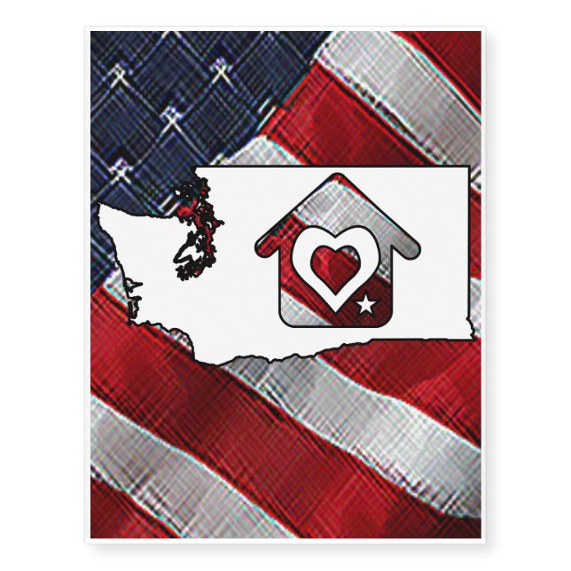 Home TShirt Temporary Tattoos (Front)