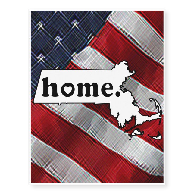 Home TShirt Temporary Tattoos (Front)
