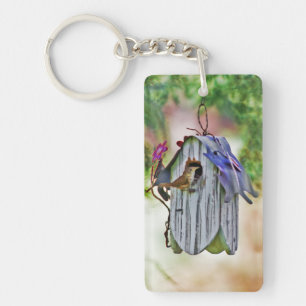 Home Tweet Home Keychain