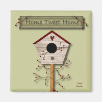 Home Tweet Home Magnet