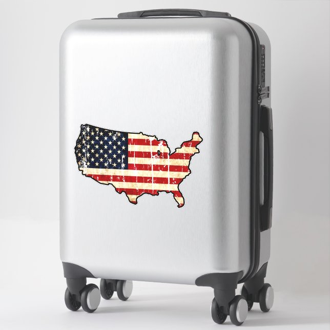 Home - USA Sticker (Suitcase)