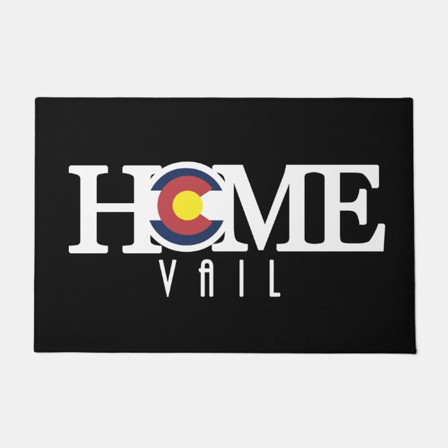 HOME Vail Colorado  Doormat (Front)