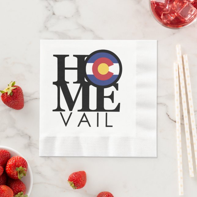 HOME Vail Colorado Napkins (Insitu)