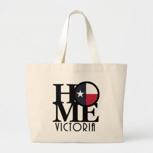 HOME Victoria Texas Large Tote Bag
