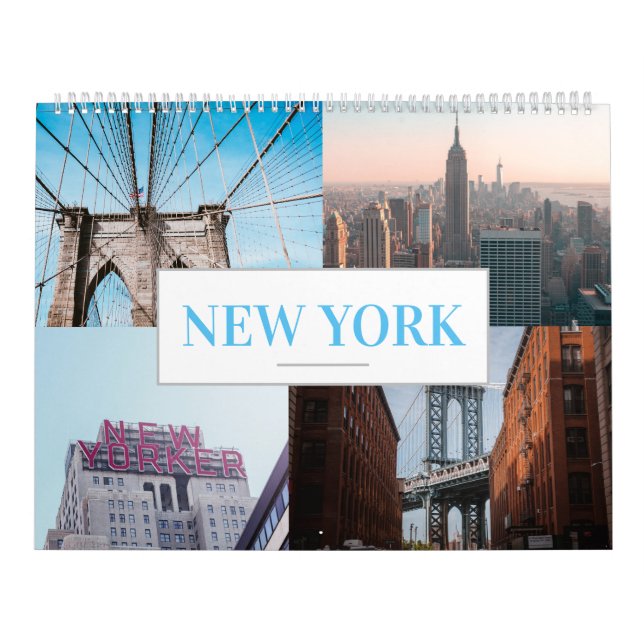 Home Wall New York City Calendar Landmark (Cover)