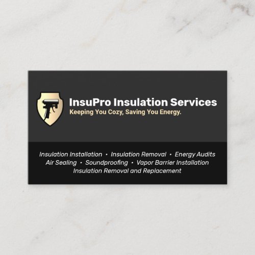 Home Weatherization Insulation Contractor I Business Card