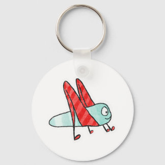 Homeberries Springy Grasshopper Keychain