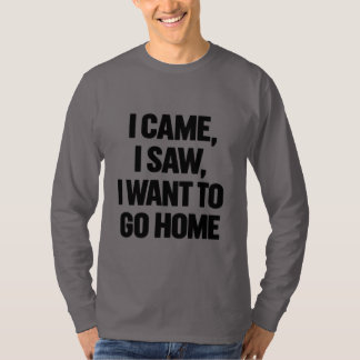 Homebound Motto Typography Tee