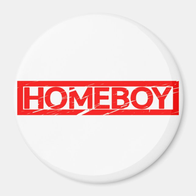 Homeboy Stamp Magnet (Front)