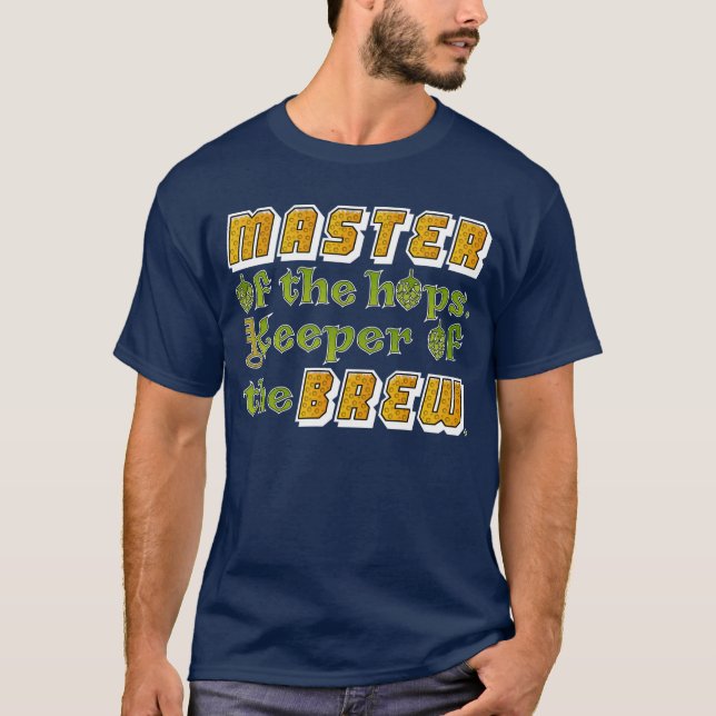 Homebrew Beer Brewer T-Shirt (Front)