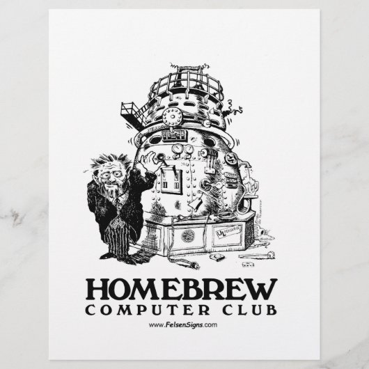 Homebrew Club Poster (Front)