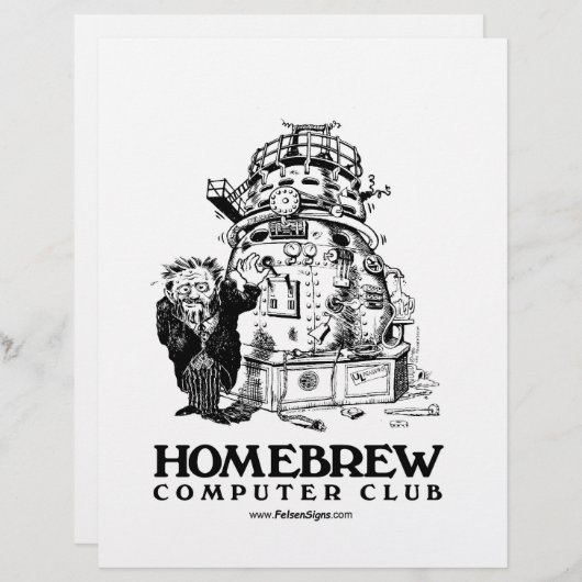 Homebrew Club Poster (Front/Back)