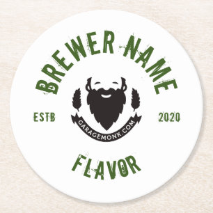 Homebrew Drink Coaster Template Designs