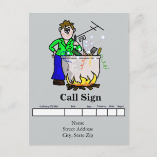 Homebrew Ham QSL Card Customize It!