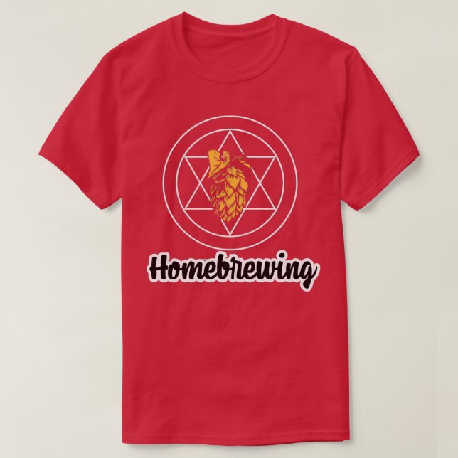 Homebrewing Brewers home brewing 7 T-Shirt (Design Front)