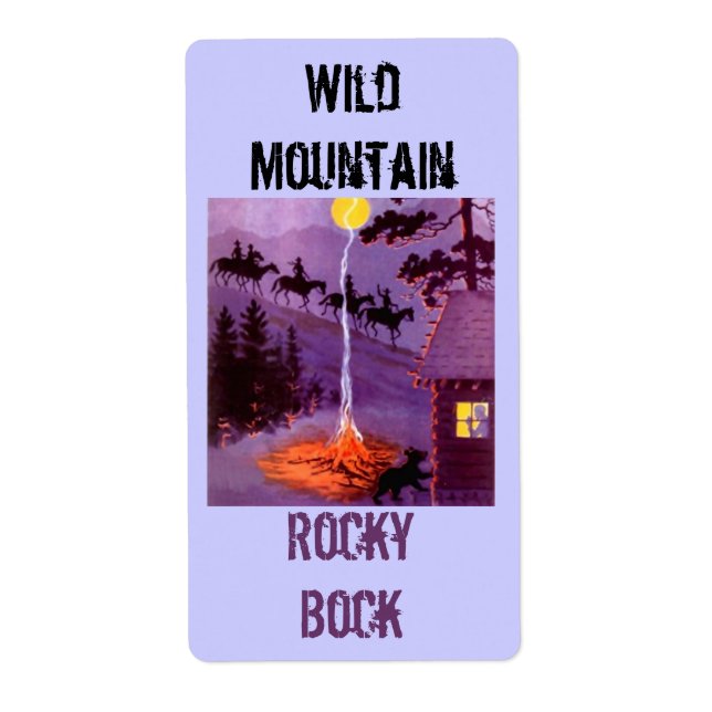 Homebrewing Supplies Beer Brewing Labels Customize (Front)