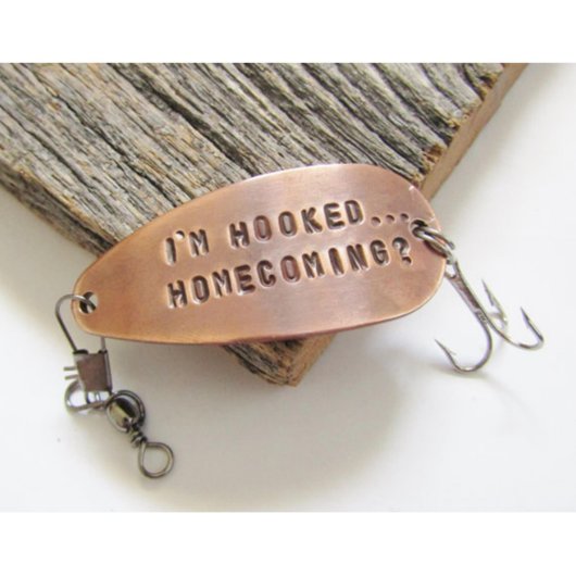 Homecoming Ask - Personalized Fishing Lure (Top)
