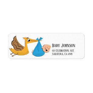 Homecoming Baby Label