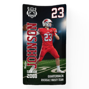 Homecoming Football Senior Class Sports Photo Banner