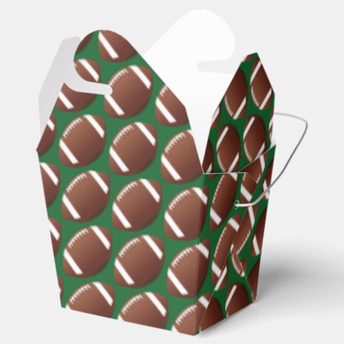 Homecoming Football Theme Celebration Party Favor Boxes