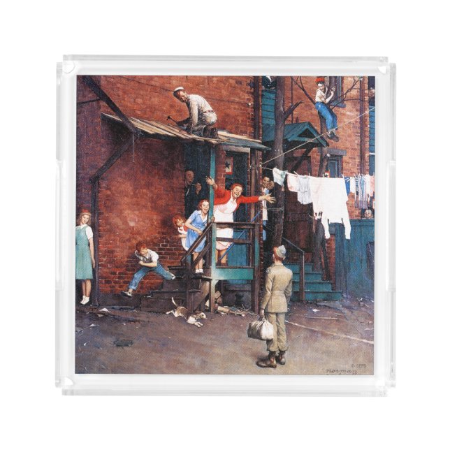 Homecoming G.I. Acrylic Tray (Front)