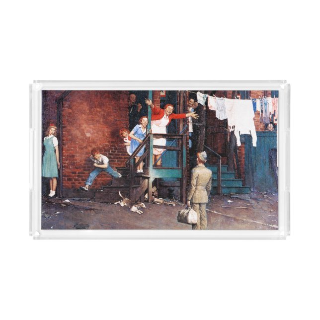 Homecoming G.I. Acrylic Tray (Front)