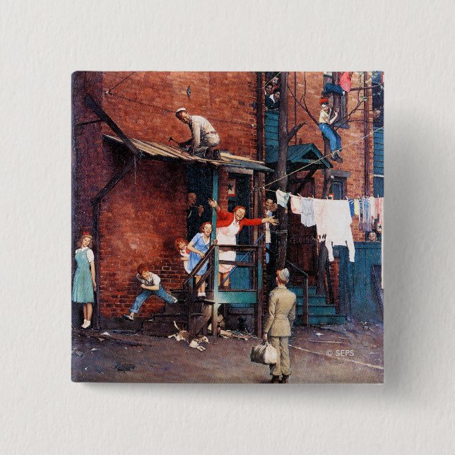 Homecoming G.I. Button (Front)