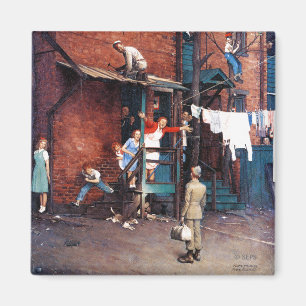 Homecoming G.I. Magnet