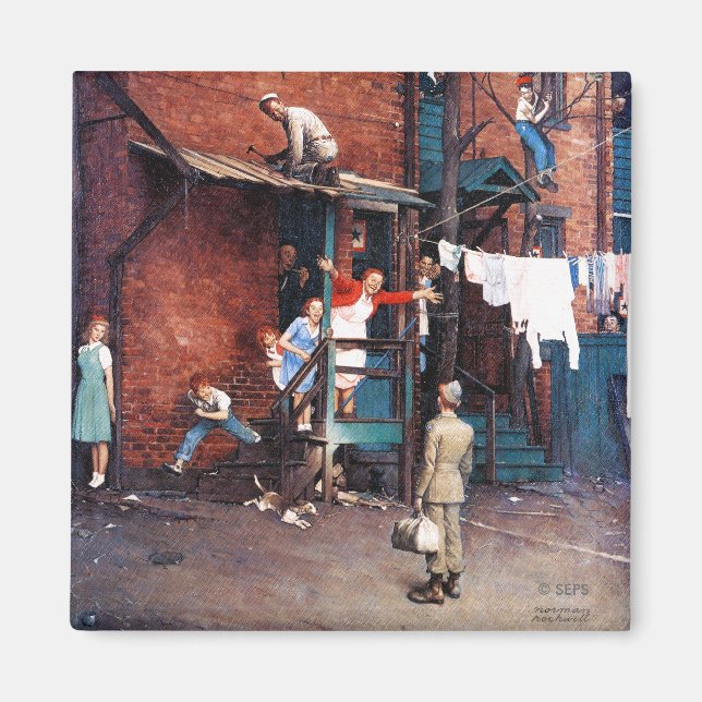 Homecoming G.I. Magnet (Front)