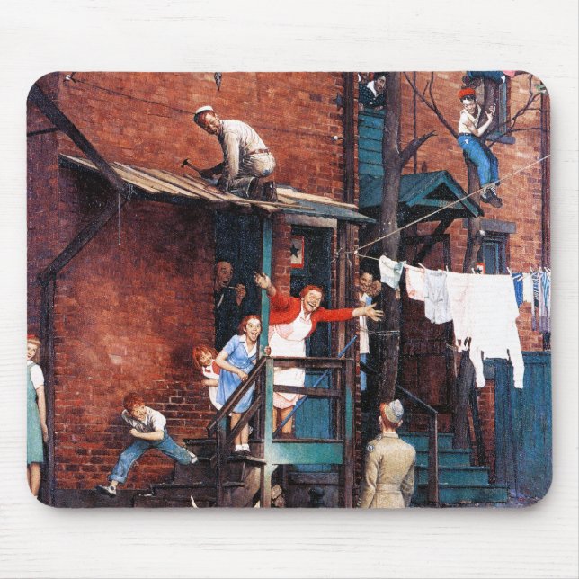 Homecoming G.I. Mouse Pad (Front)