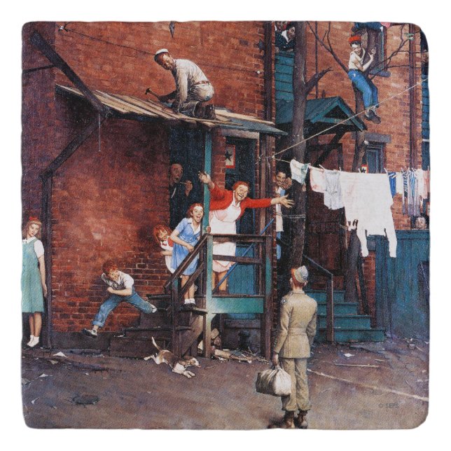 Homecoming G.I. Trivet (Front)