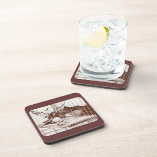 Homecoming Homers Beverage Coaster