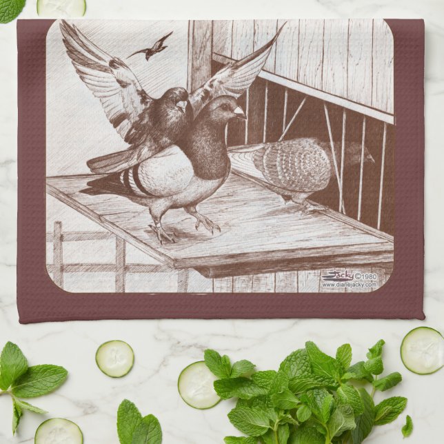 Homecoming Homers Kitchen Towel (Folded)