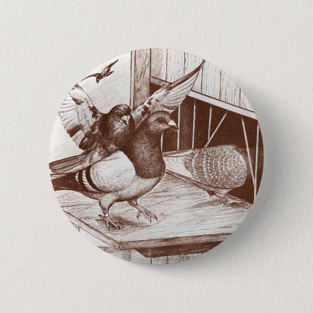 Homecoming Homers Pinback Button (Front)