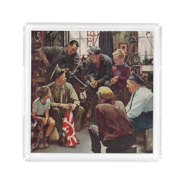 Homecoming Marine Acrylic Tray (Front)