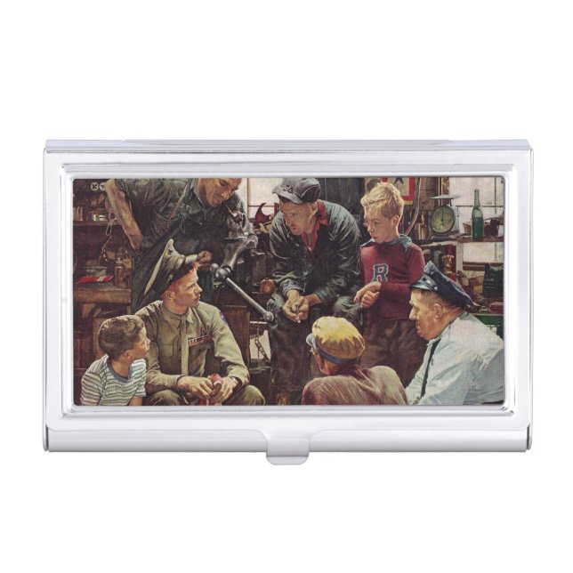 Homecoming Marine Business Card Holder (Front)