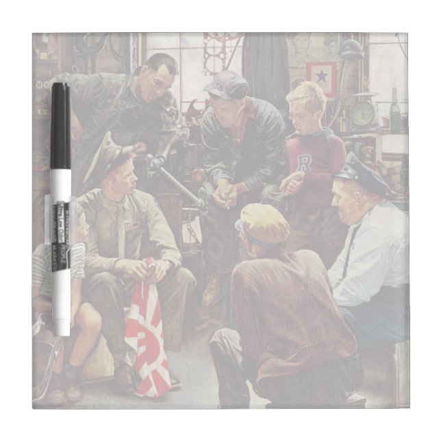 Homecoming Marine Dry Erase Board (Front)