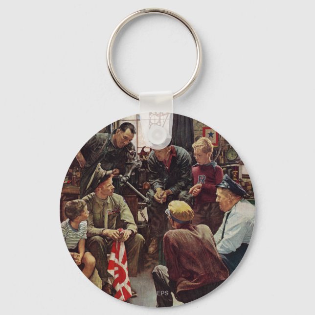 Homecoming Marine Keychain (Front)