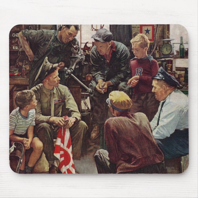 Homecoming Marine Mouse Pad (Front)