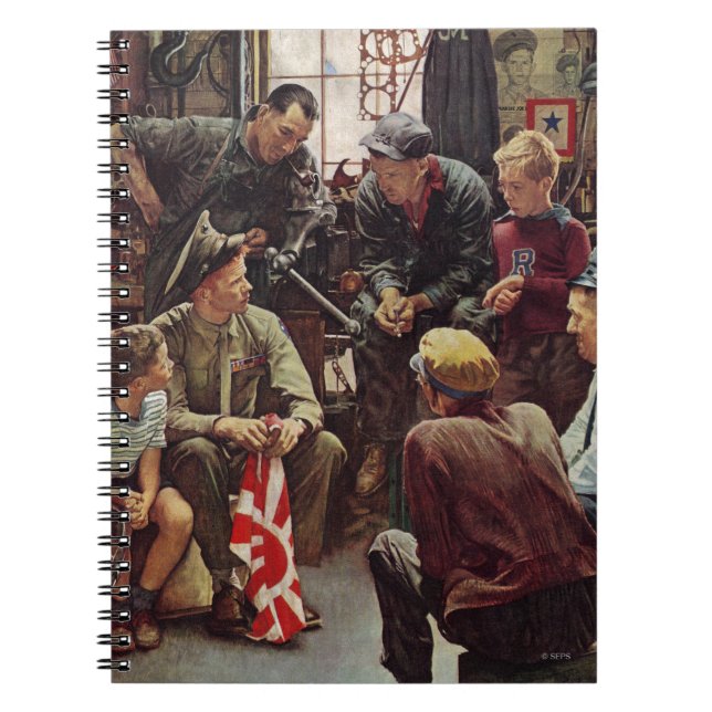 Homecoming Marine Notebook (Front)