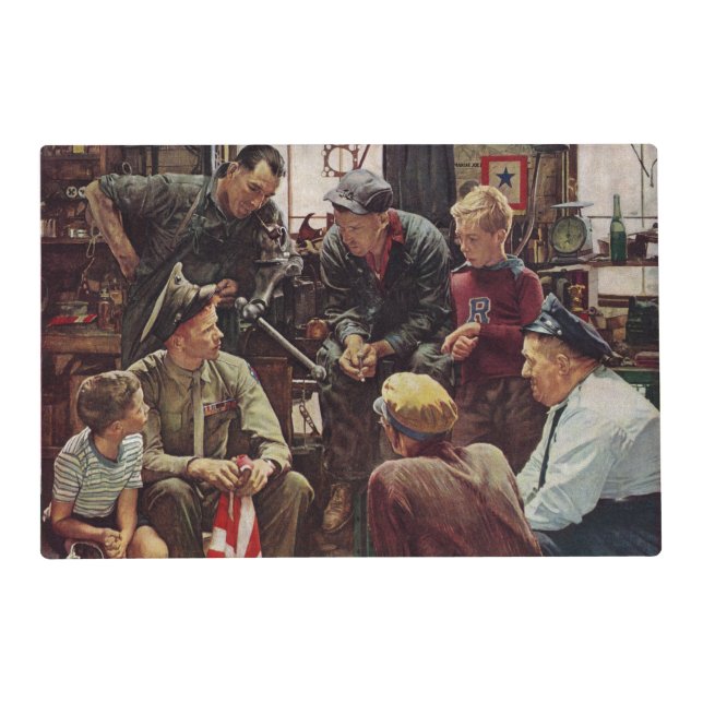 Homecoming Marine Placemat (Front)