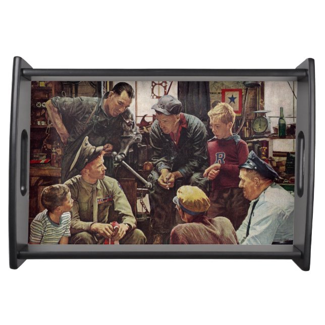 Homecoming Marine Serving Tray (Front)