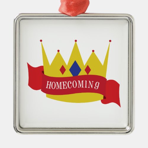 Homecoming Metal Ornament