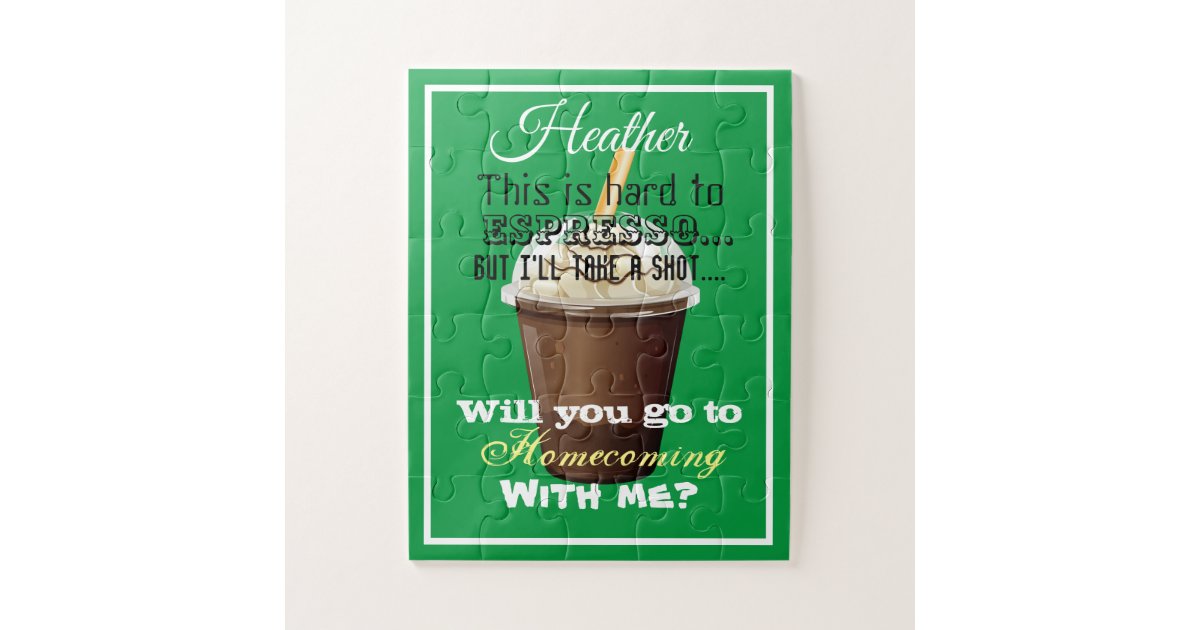 or Prom proposal Jigsaw Puzzle Zazzle