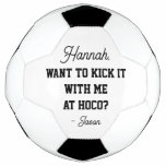 Homecoming Proposal Or Prom Proposal Ideas Soccer Ball at Zazzle