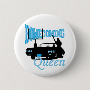 Homecoming Queen Pinback Button