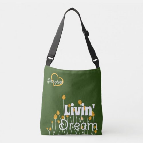 Homegrown and Livin the Dream Tote in Green