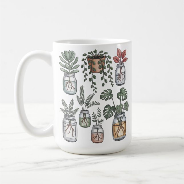 Homegrown Jungle Club Coffee Mug (Left)